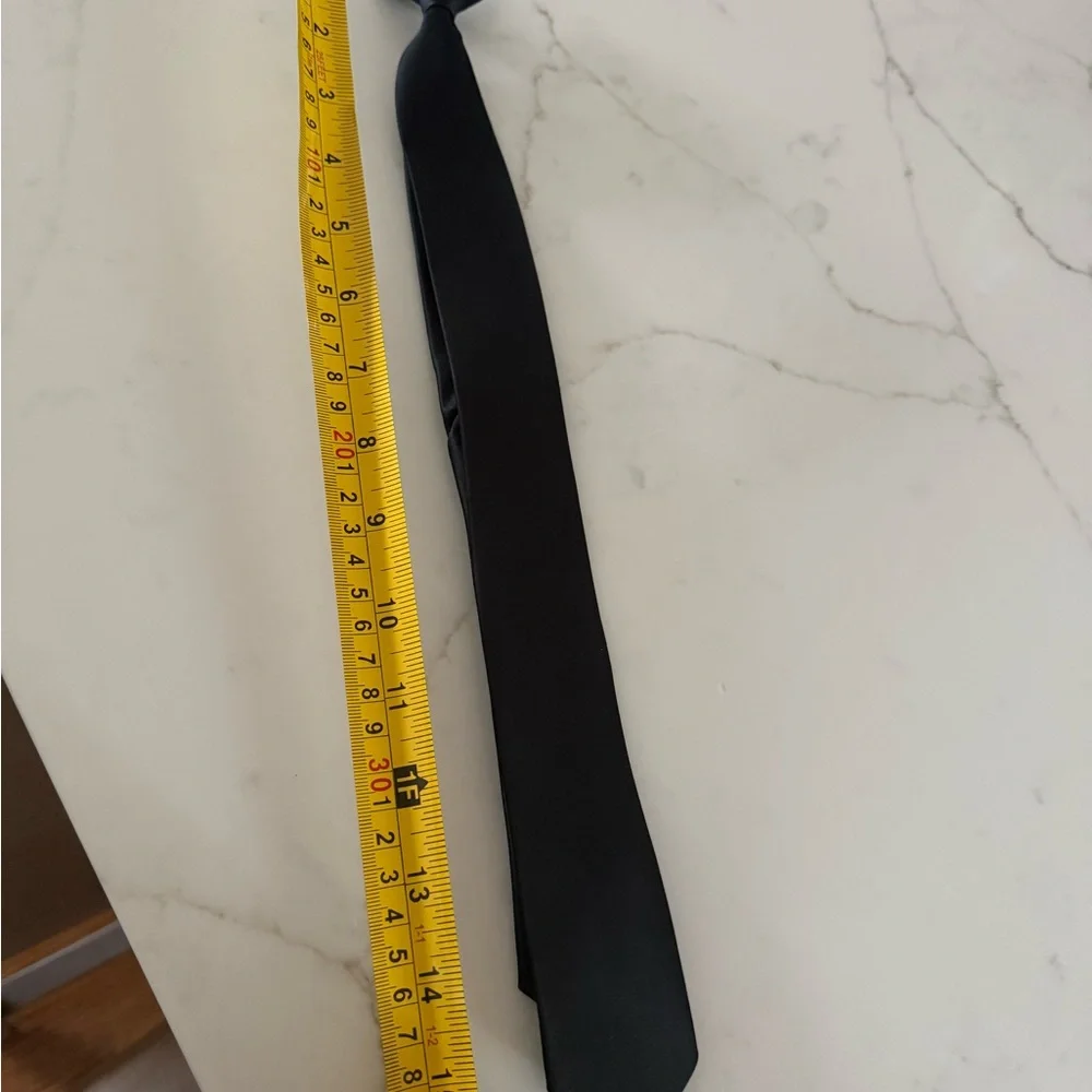 Black Necktie boys clip on